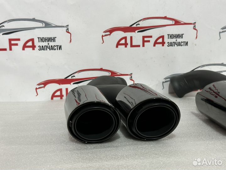 Насадки на глушитель Porsche cayenne 957