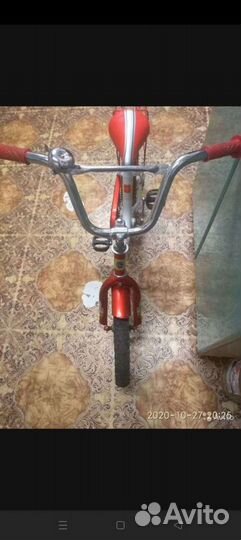 Детский велосипед stels flash радиус 16 б/у