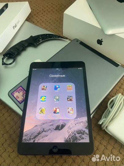 iPad mini (16 gb + sim)