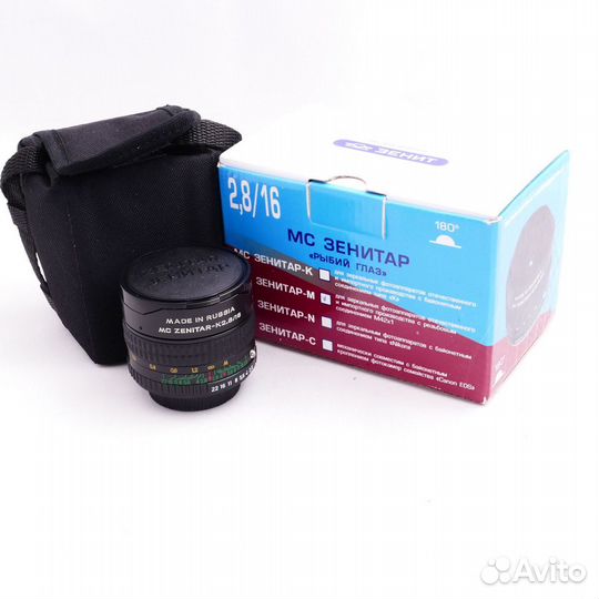 Зенит (кмз) 16mm f/2.8 Зенитар-М мс новый
