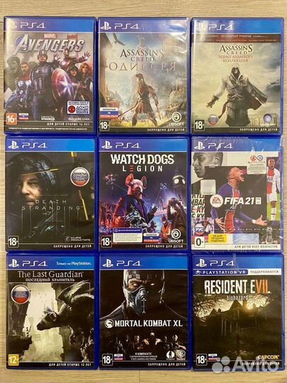 Игры для PS 4