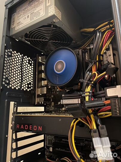 Игровой Компьютер(8ядер/16гб/RX488/SSD+HDD)