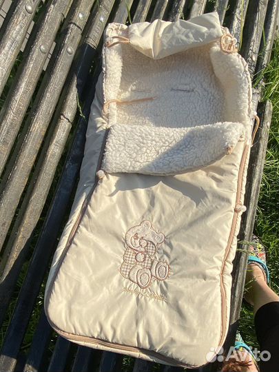 Теплый конверт в коляску