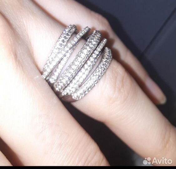 Серебряное кольцо Санлайт 925