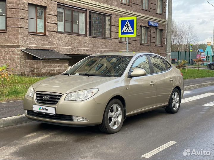 Hyundai Elantra 1.6 AT, 2008, 139 500 км