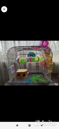 Клетка для хомяка бу