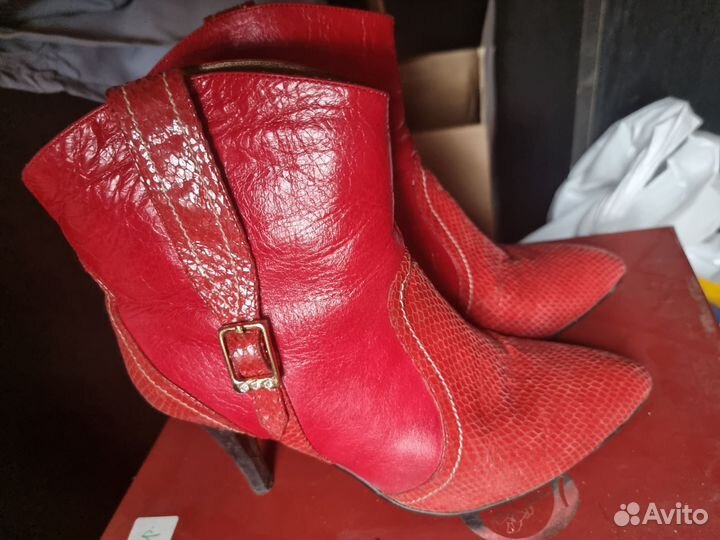 Ботинки женские зимние натуральная кожа