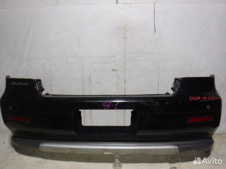 Бампер mitsubishi airtrek CU2W 4G63 MR574817 Задний контрактная