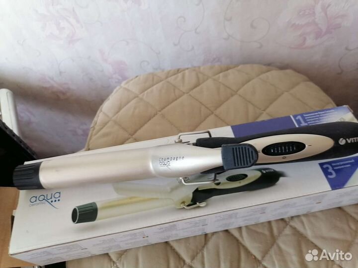 Плойка тройная для волос