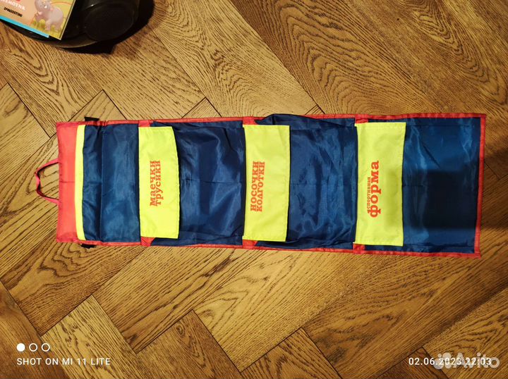 Кармашки в шкафчик в садик