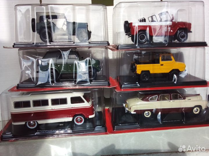 Легендарные Советские Автомобили 1:24