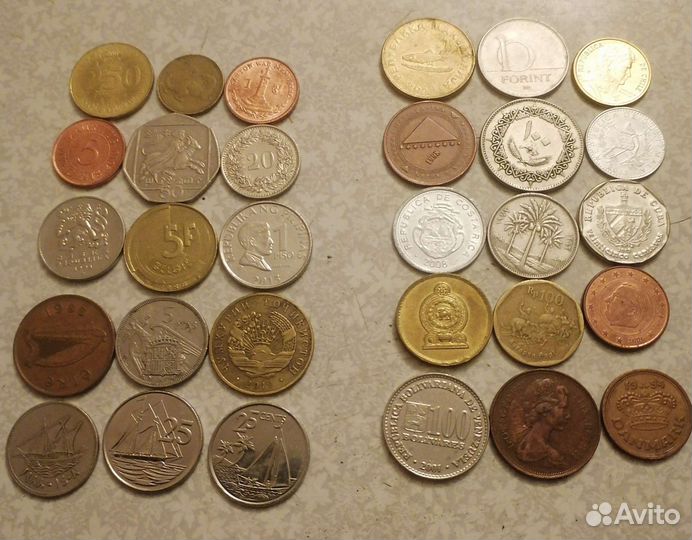 Альбом иностранных монет