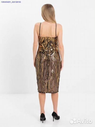 Новогоднее платье с пайетками (Арт.34973)