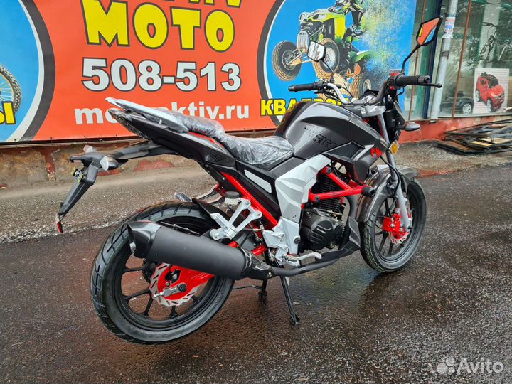 Мотоцикл Regulmoto Raptor new (чёрно-красный)