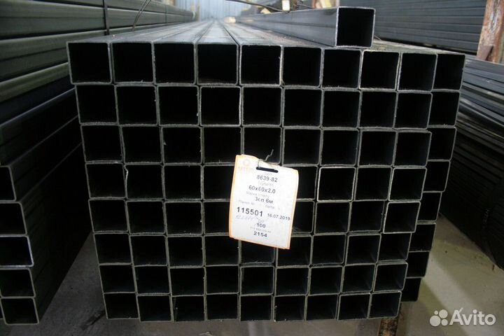 Профильная труба 60х60х2