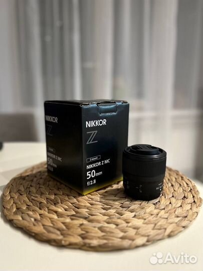 Объектив Nikon nikkor Z MC 50mm f/2.8