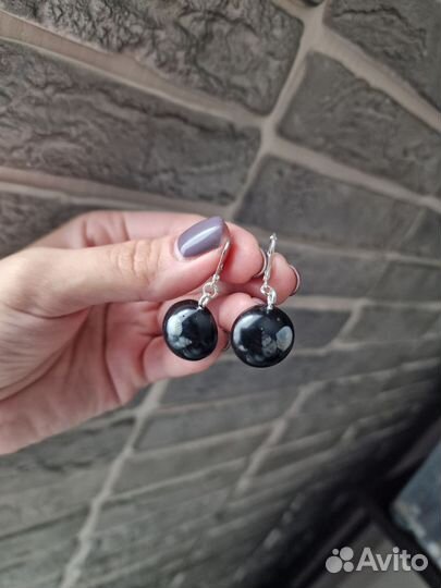 Серьги из эпоксидной смолы