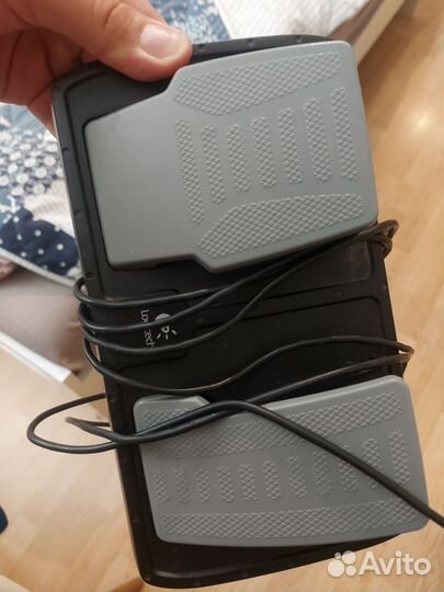 Игровой руль logitech с педалями (для пк)