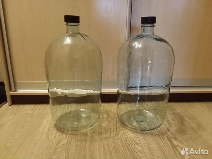 Бутыль стеклянная 20 литров