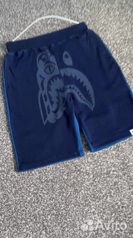 Шорты Bape Tiger Shark Indigo купить в Казани по низкой цене с
