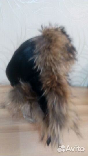 Шапка-ушанка мужская, размер 54-56