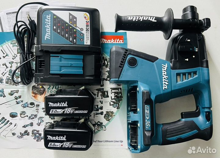 Перфоратор АКБ Makita DHR263PT2 Оригинал