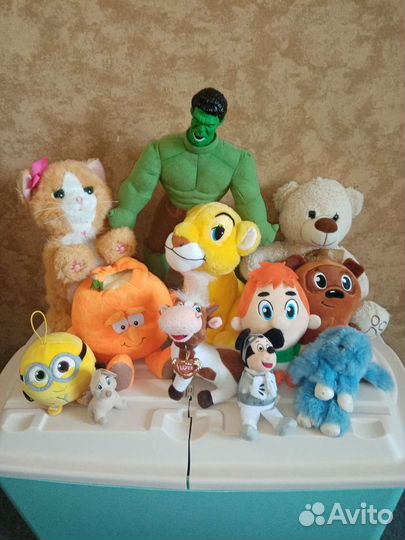 Мягкие игрушки пакетом