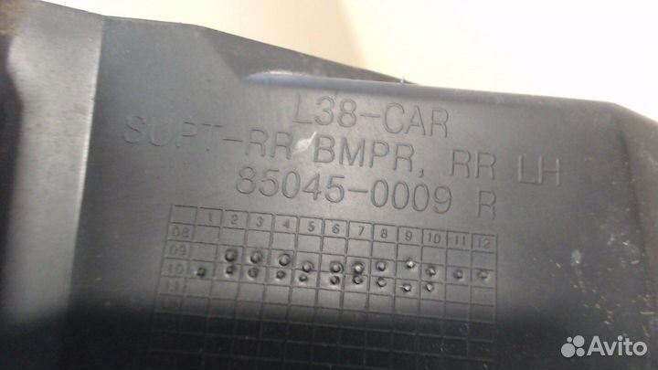 Кронштейн бампера Renault Fluence, 2010