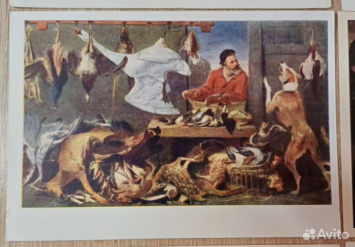 Франс Снейдерс, 6 открыток 50-80е