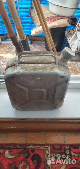 Канистра алюминиевая 10 литров СССР