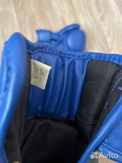 Боксерские перчатки детские 6 oz и защита голени