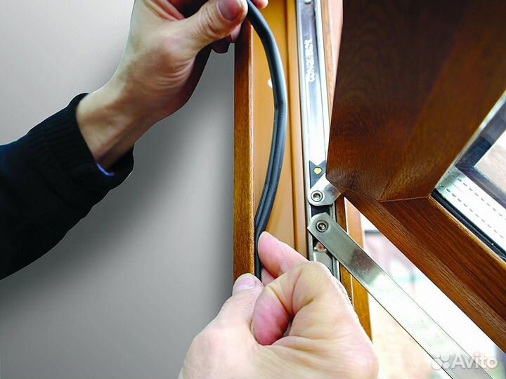 Уплотнитель евро с установкой 53 мм