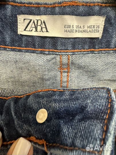 Джинсовая юбка zara