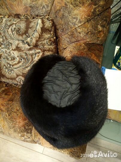 Шапка норковая женская