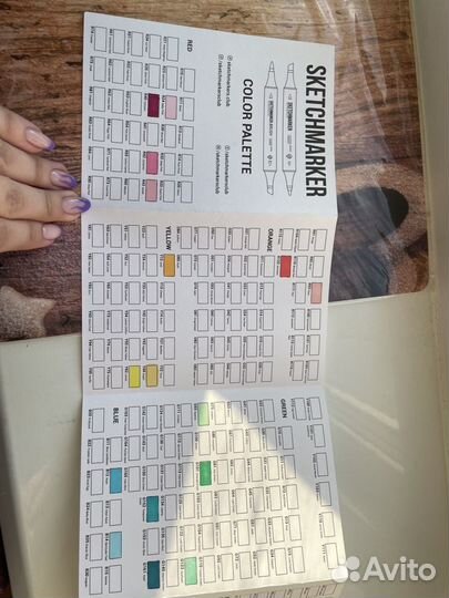 Sketchmarker спиртовые маркеры