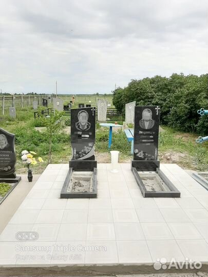 Памятники оградки плитка вазы