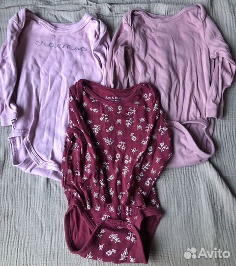 Одежда пакетом для девочки 62 68