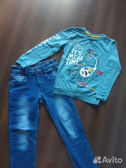 Джинсы, брюки, кофточки, рубашки на мальчика