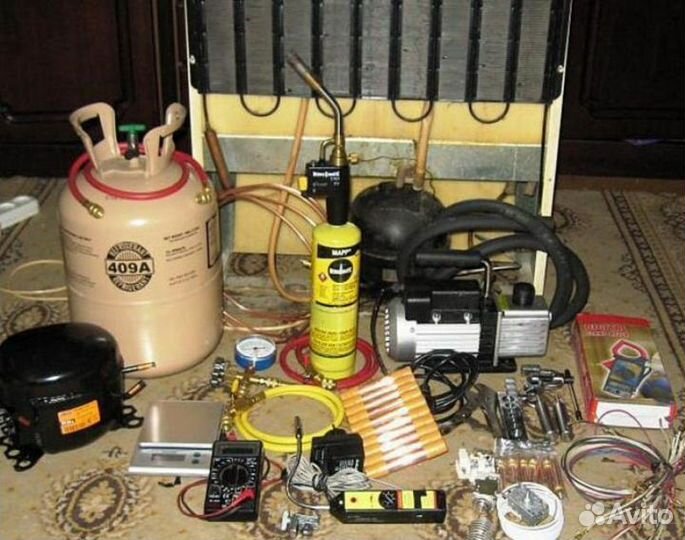 Чистка заправка и ремонт сплит систем