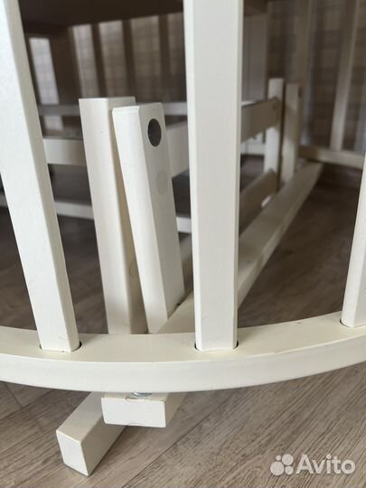 Детская кроватка трансформер 7 в 1 (маятник)