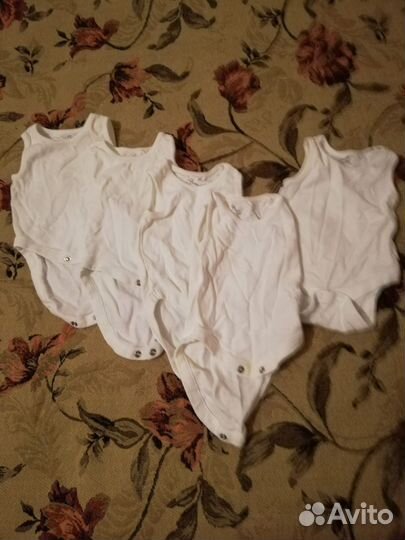 Боди Next 6-9 мес (набор 5 штук)