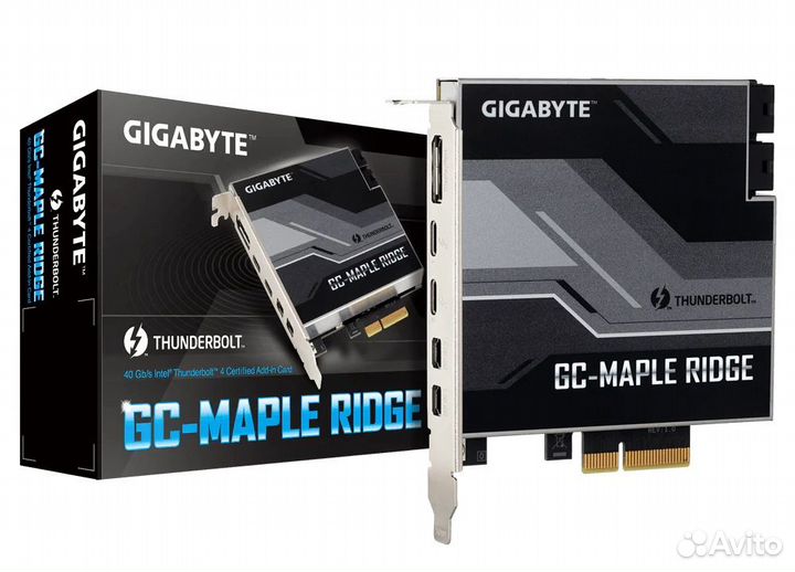 Thunderbolt 4, карта Gigabyte GC-Maple Ridge
