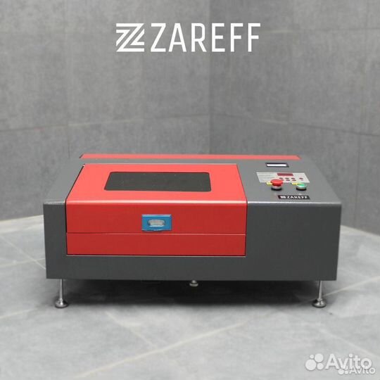 Лазерный станок Zareff M2 Ruida 300х200 мм 40W, 50