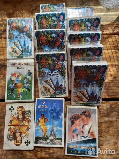 Блокноты и карты игральные