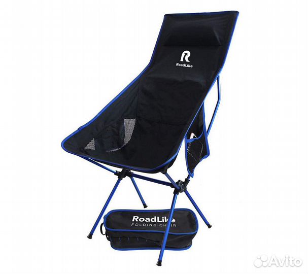 Кресло складное RoadLike Moon Plus Синий