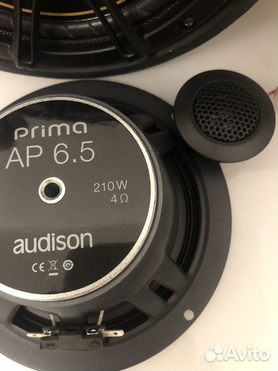 Audison 165 мм компонентная акустика новая