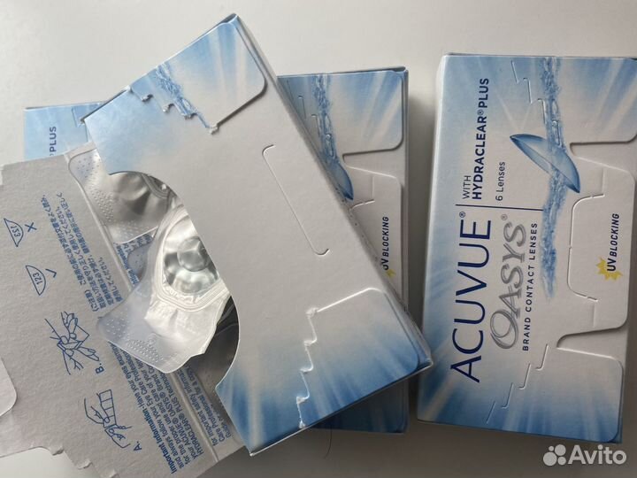 Линзы -4.75 2недельные acuvue oasys