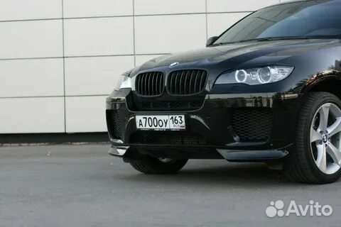 Накладки (Клыки) на бампер бмв