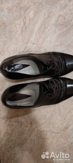 Ботинки женские Ecco с натур.кожи