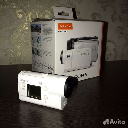 Экшн камера sony hdr as300